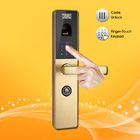 Finger-Touch Password and Biometric Fingerprint Door Lock with Handle Direction Reversible