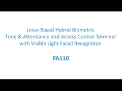 FA110 Наиболее дешевое время присутствия лица и отпечатков пальцев с ретрансляцией