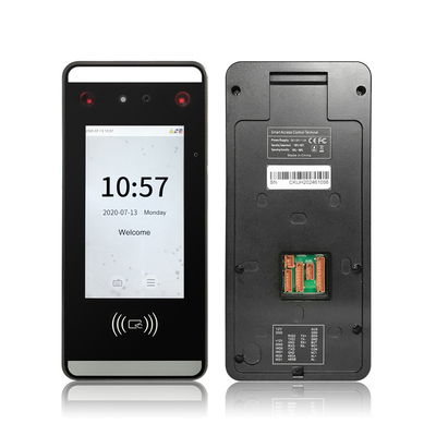 Читатель ладони и лицевая система управления доступом опознавания и карта RFID терминал посещаемости времени с температурой Detecti